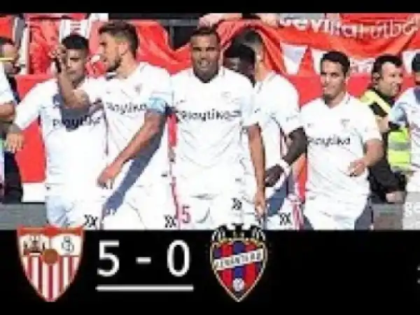 Sevilla vs Levante 5-0 All Goals & Highlights 26/01/2019